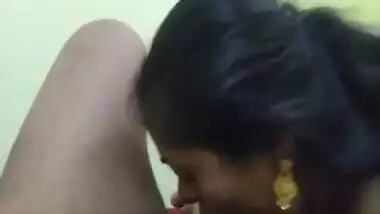 Village wife sucking husband cock