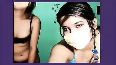 indian lesbians in hotel on cam show