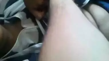 Beautiful girl sucking