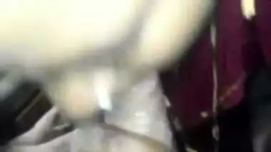 Indian horny wife stroking and sucking a penis