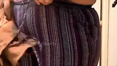 Sexy Step Sister Seduces When Changing Dress