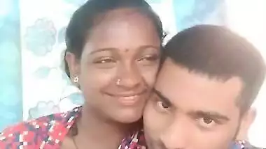 Tribal Bihari girl romance with lover on cam