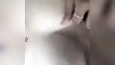Sexy Girl Pressing Her Boobs
