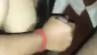 Adorable Desi wife impresses horny male with her XXX blowjob skills