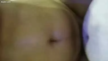Sexy And Horny Indian Wife Giving HandJob And Riding On dick