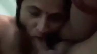 Marwadi bhabhi blowjob to devar and cum drinking