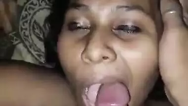 Tamil GF giving blowjob to her BF