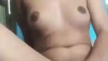 Beautiful horny Desi girl masturbating her XXX pussy with dildo