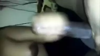Emplyee jerking her boss.