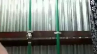 Dehati Dhaka hottie fully naked tease show from tin shed