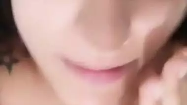 Cute girl showing her Pink Pussy,Ass holeand brown Tits (HD)