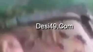 Desi chick has the camera so it's a sin for her not to expose breasts