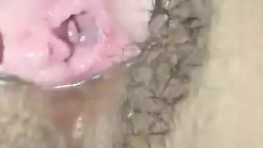 Playing with Indian shy girl pussy