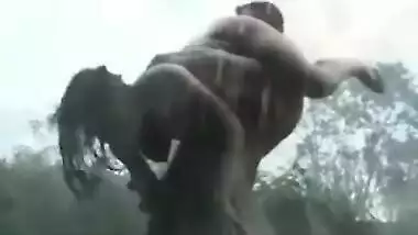 INDIAN 69 IN THE RAIN