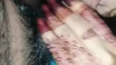 Newly married wife oral sex to her spouse