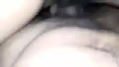 Desi wife hairy pussy hard fucking and cumshot with audio Part 1