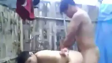 Desi mms sex . Brother-in-law fucks his aunt's pussy outdoors