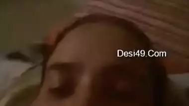 Farmer's Desi wife reveals breasts in the amateur XXX video