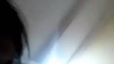 Female exposes her XXX titties and touches sex pussy on camera