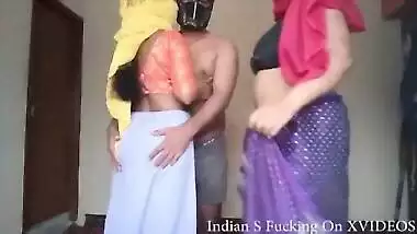 Jav Tamil Tamil Mommy and Daughter Group cute...