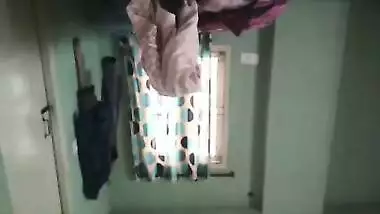 Hot Indian Housewife Bathroom Big Booty