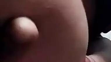 Enjoying the big boobs of my elder sister