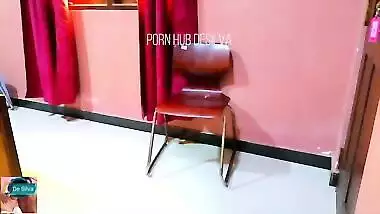 House wife fuck hard for electricity bill man - pay bill