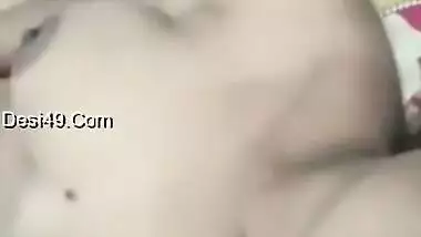 Horny Bahbhi Shows Her Boobs And Pussy