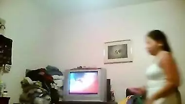 Bhabhi Caught Changing