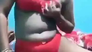 Desi MMS of a girl showing her boobs and sucking a dick