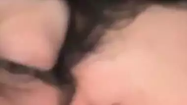 White Indian naked babe sucks the thick dick of her lover