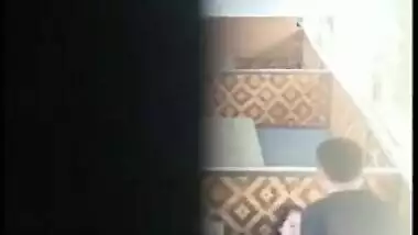 Desi XXX mms! Hot Tamil wife getting caught fuck outdoor with lover