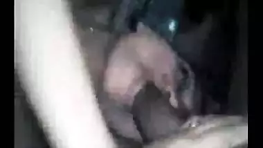 Indian house wife with huge tits gives blowjob to hubby