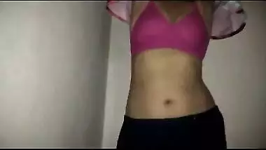 Man has XXX sex with his slender Desi wife in amateur homemade porn