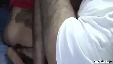 indian aunty cleaning pussy and then fucked by husband