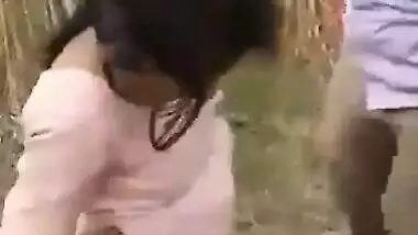 Indian outdoor land sex video