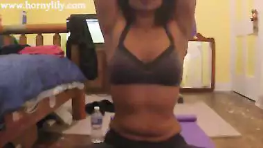 Desi Girl Masturbating With Huge Massive Vibrator
