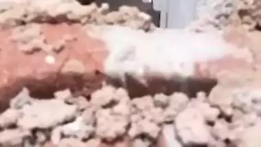 Curious Desi boy sneakily films neighbor's outdoor XXX sex with wife
