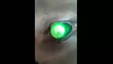 Teen masturbate video displays dildo moving inside vagina