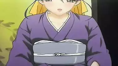 Hentai porn of a youthful and sexy anime engulfing dick toon