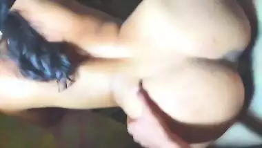 Indian big ass teen in doggy style after collage