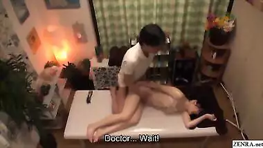 Japanese massage for virgin schoolgirl leads to sex