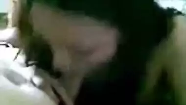Desi Aunty of society gives me deep throat blowjob