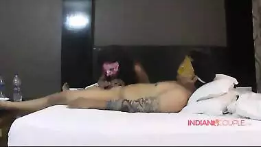 Indian savita bhabhi sucks cock deep inside mouth