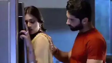 Romance in kitchen