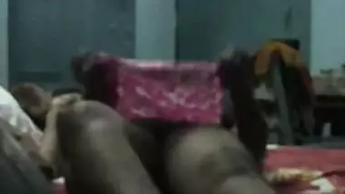 desi wife nude with hubby on bed