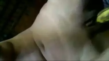 Slim college girl makes a sexy video for her boyfriend