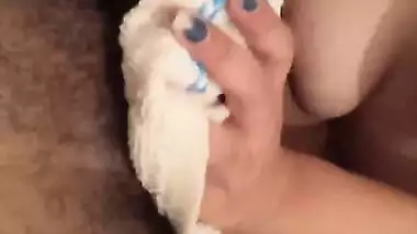Hot Srilankan girl blowjob to her boss MMS